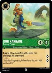 Don Karnage - Prince of Pirates Lorcana Into the Inklands Prices