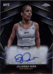 Julianna Pena #CVA-JPE Ufc Cards 2024 Topps Chrome UFC Veteran Autograph Prices