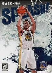 Klay Thompson #2 Basketball Cards 2021 Panini Donruss Optic Splash Prices