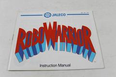 Robo Warrior - Manual | Robo Warrior NES