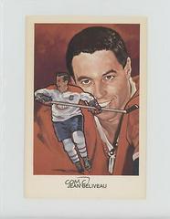 Jean Beliveau Hockey Cards 1983 Hall of Fame Postcards Prices