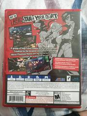 Back Cover | Persona 5 [Playstation Hits] Playstation 4
