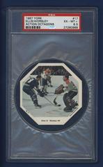 Ellis, Worsley Hockey Cards 1967 York Action Octagons Prices