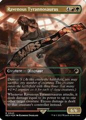 Ravenous Tyrannosaurus [Borderless Emblem] #43 Magic Jurassic World Prices