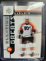 John Leclair #104 Hockey Cards 2001 SP Authentic Prices