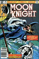 Moon Knight [Newsstand] #10 (1981) Comic Books Moon Knight Prices