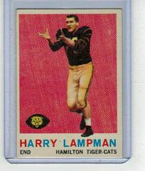 Harry Lampman #75 Football Cards 1959 Topps CFL Prices