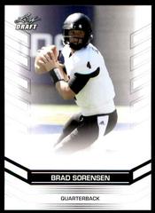 Brad Sorensen #7 Football Cards 2013 Leaf Draft Prices