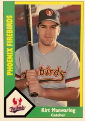 Kirt Manwaring #10 Baseball Cards 1990 CMC Phoenix Firebirds Prices