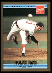 Nolan Ryan #8 Baseball Cards 1992 Donruss Coca Cola Nolan Ryan Prices