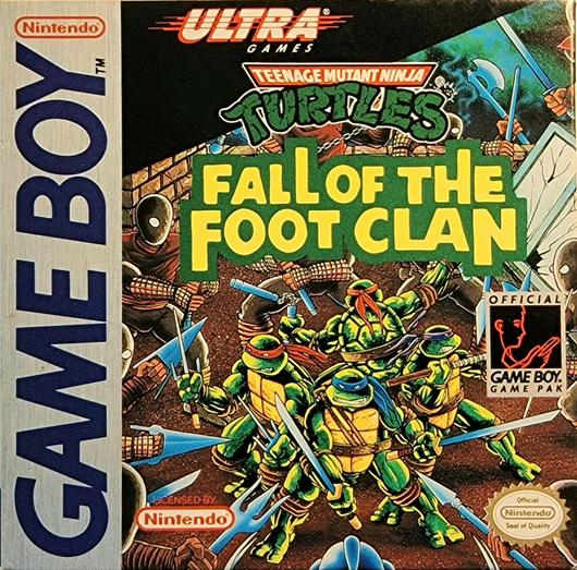 Teenage Mutant Ninja Turtles Fall of the Foot Clan Cover Art
