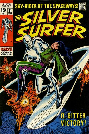 Silver Surfer #11 (1969) Cover Art