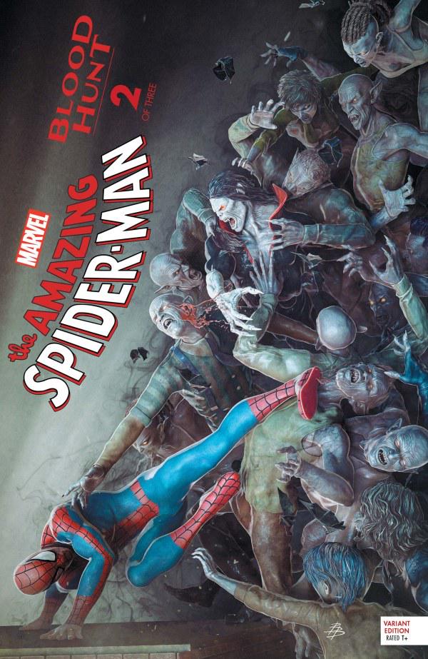 Amazing Spider-Man: Blood Hunt [Barends] #2 (2024) Comic Books Amazing Spider-Man: Blood Hunt