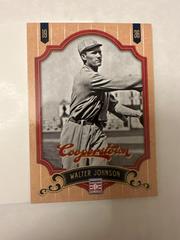 Walter Johnson Baseball Cards 2012 Panini Cooperstown Prices