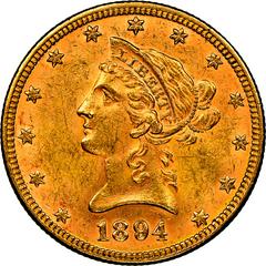 1894 [PROOF] Coins Liberty Head Gold Double Eagle Prices