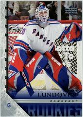 Henrik Lundqvist Hockey Cards 2005 Upper Deck Prices