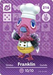 Franklin #216 [Animal Crossing Series 3] Amiibo Cards Prices