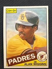 Alan Wiggins #378 Baseball Cards 1985 O Pee Chee Prices
