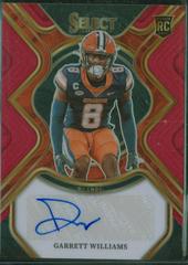 Garrett Williams #RS-GWI Football Cards 2023 Panini Select Draft Picks Rookie Signatures Prices