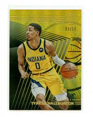 Tyrese Haliburton [Gold] #4 Basketball Cards 2021 Panini Illusions Franchise Favorites Prices