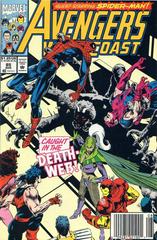 The West Coast Avengers [Newsstand] #85 (1992) Comic Books West Coast Avengers Prices
