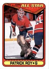 Patrick Roy #198 Hockey Cards 1990 Topps Prices