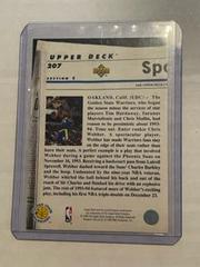 Back | Chris Webber [Electric Gold] Basketball Cards 1993 Upper Deck SE
