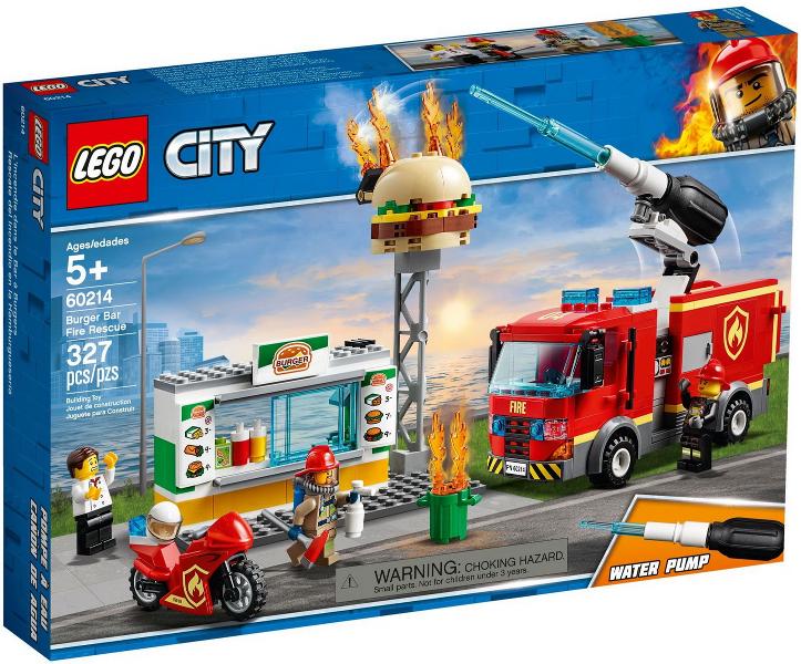 Burger Bar Fire Rescue #60214 LEGO City