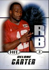 Delone Carter Football Cards 2011 Sage Hit Prices