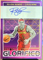 Rajon Rondo [Purple] Basketball Cards 2021 Panini Recon Glorified Signatures Prices