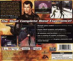Back Cover | 007 Tomorrow Never Dies [Greatest Hits] Playstation
