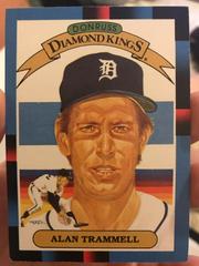 Alan Trammell Baseball Cards 1988 Donruss Diamond Kings Prices
