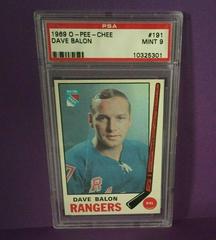 Dave Balon Hockey Cards 1969 O-Pee-Chee Prices