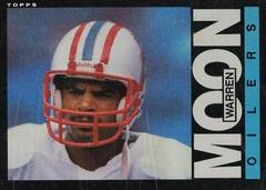 Warren Moon #251 Football Cards 1985 Topps Prices