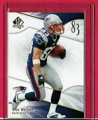 Wes Welker #23 Football Cards 2009 SP Authentic Prices