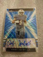 Andy Isabella [Blue Wave] #BA-AI1 Football Cards 2019 Leaf Metal Draft Autographs Prices
