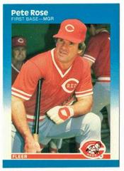 Pete Rose Baseball Cards 1987 Fleer Glossy Prices
