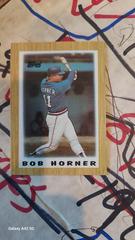 Bob Horner Baseball Cards 1987 Topps Mini League Leaders Prices