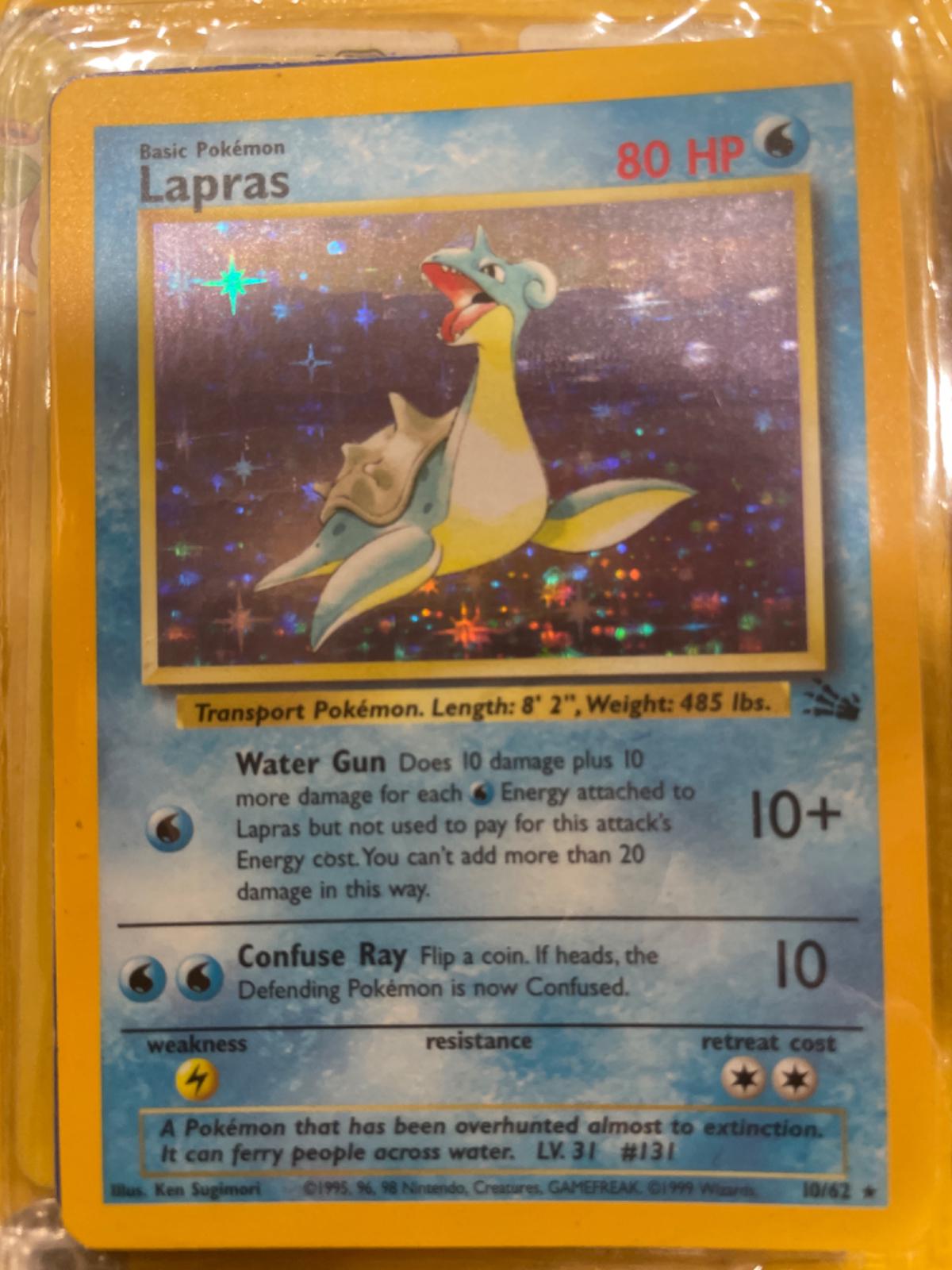 Lapras | Ungraded | Pokemon Fossil