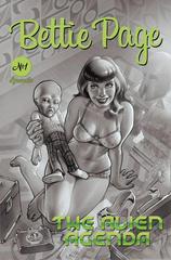 Bettie Page: The Alien Agenda [Roux Sketch] #1 (2022) Comic Books Bettie Page: The Alien Agenda Prices