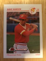 Dave Hansen #7 Baseball Cards 1991 Impel Line Drive Prices