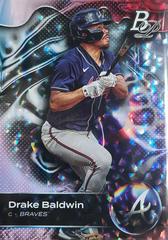 Drake Baldwin [Ice Pattern] #TOP-26 Baseball Cards 2023 Bowman Platinum Top Prospects Prices