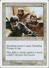 Standing Troops [Foil] Magic 7th Edition Prices