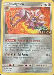 Solgaleo [Stamped] #142 Pokemon Cosmic Eclipse Prices