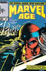 Marvel Age #21 (1984) Comic Books Marvel Age Prices