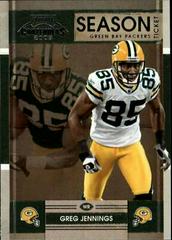 Greg Jennings #39 Football Cards 2008 Playoff Contenders Prices