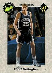 Chad Gallagher [Draft Picks Premier Edition] #22 Basketball Cards 1991 Classic Draft Prices