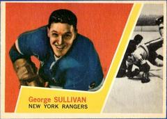 George Sullivan #44 Hockey Cards 1963 Topps Prices