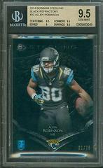 Allen Robinson [Black Refractor] #33 Football Cards 2014 Bowman Sterling Prices