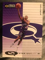 Shandon Anderson Basketball Cards 1997 Collector's Choice Starquest Prices